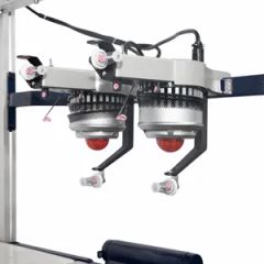 Blue Computerized Flat Knitting Machine for High-Efficiency Raschel Blanket Manufacturing - Image 6