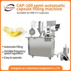 CAP-100 Semi Automatic High Speed Pharmaceutical Pill Capsule Filling Machine - Shanghai Lao Le Machinery Equipment Co., Ltd.