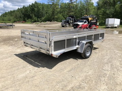 2022 Mission Trailers 6×12 Aluminum Open Utility w/Integrated Rear Ramp - Image 5