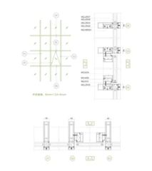 Easy to Install High Quality Functional Metal Curtain Wall with CE - Image 4