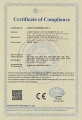 Certificates certificate from Jiangsu Shanhao Zhaoming Co., Ltd.