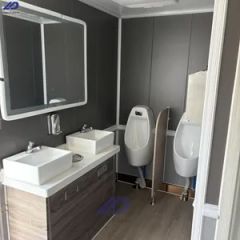 Durable and Convenient Mobile Wc Prefab Houses Portable Outdoor Toilet with Water Septic Tank - Qingdao Leader Vehicle Industry Co., Ltd