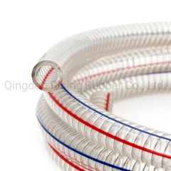 Transparent Non-Toxic PVC Steel Wire Reinforced Suction Discharge Hose - Qingdao Rising Rubber Co., Ltd.