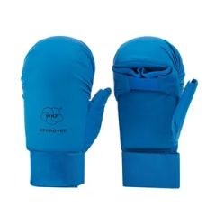 Wkf Karate Training Mitts Red Blue MOQ 50pairs Weight 0.5kg Fabric PU+Foam Model NO. 2067 OEM OEM Service Origin - Image 3