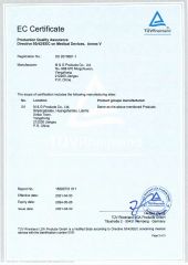 CE3 certificate from M & G Products Co., Ltd.