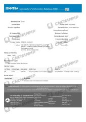 Certificates certificate of Henan Camp Industrial Co., Ltd. – certificate photo, supplier certificates section