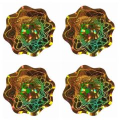 Holographic Security 2D/3D Packaging Labels Colorful Printing Hologram Sticker - Image 1