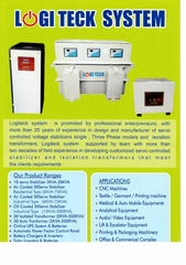 Single Phase Automatic Voltage Stabilizer, Capacity: 3 kVA Voltage 315 V Display Analog Capacity 3 kVA Frequency 60 Hz Phase Single - Image 2