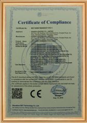 CE-PAR56 certificate from Shenzhen Huaxia Lighting Co., Limited