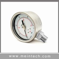 4inch Stainless Steel Pressure Gauge Pressure Transmitter Accuracy 1.6 Origin China Model NO. 66GM Filled Oil Yes Display - ZHENGZHOU MEINTE INSTRUMENT CO., LTD.