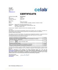 Certificates certificate from Sanhe Lefis Electronics Co., Ltd.