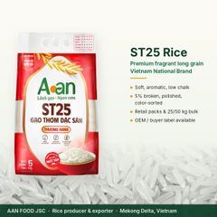 Vietnam ST25 Rice 5% Broken - Premium Fragrant Long Grain Rice for Export – product photo 2, product detail gallery