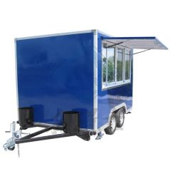 Full Equipment Food Trucks Coffee Restaurant BBQ Dining Car Mobile Food Trailer - Image 2