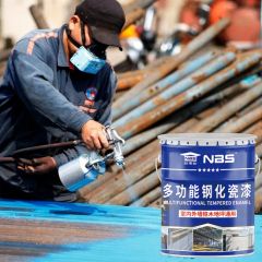 Nbs-137 Multifunctional Tempering Enamel Rustproof Paint Eco-Friendly Non Volatility Metallic Coating - Image 5
