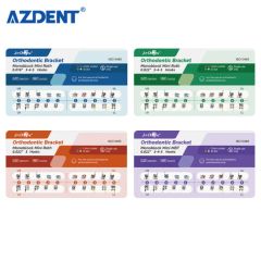 Dental Monoblock Brackets Mini Roth/Mbt 022/018 Orthodontic Brackets - Image 1
