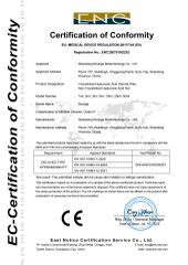 CE certificate from SHANDONG BOULIGA BIOTECHNOLOGY CO., LTD.
