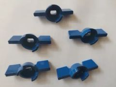 Butterfly Handle Aluminum Die Casting for Gate Valve with Powder Coating with Machining - Image 6