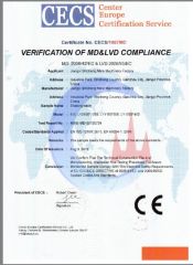 CE Cerficate certificate from Jiangxi Province County Mining Machinery Factory