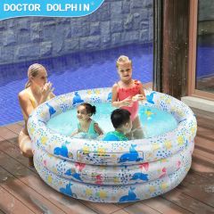 Swimming Pool Automatic Inflatable Swimming Pool MOQ 1000PCS Age Range 3+ Material PVC Origin China Sample Day 7 Days Model NO. DD02020 - Image 1