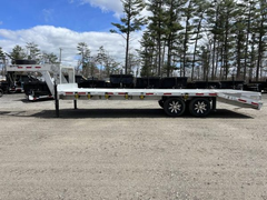 2024 Alum Line Trailers 8.5×24 13K Aluminum Gooseneck w/Flip-Over Ramps - Image 3