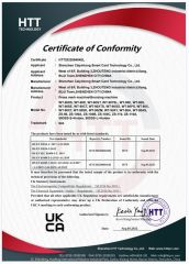 Certificate ofConformity certificate from Dongguang Shipai Zhengfei Die Factory