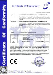 Packing machine line CE certificate from Luohe Xingdian Electromechanical Equipment Co., Ltd.