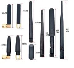 433MHz Rubber Foldable Antennas VSWR <1.5 Origin China Color Black Color Trademark Gerbole HS Code 8517707001 Name 433MHz - Image 2