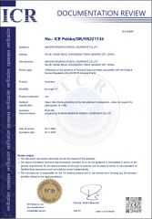 CE certificate from Guangzhou Binjiang Medical Equipment Co., Ltd