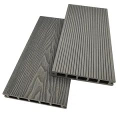 Composite Decking Mixed Color 3D Wood Pattern Decking Tiles WPC Decking Outdoor Engineered Flooring - Image 6