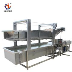 Fruit Vegetable Ozone Washing Cleaning Machine Line Name Washer Power 0.75KW Color Silver Trademark LIJIE Capacity - Image 3