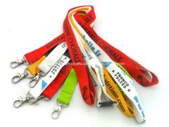 Polyester Lanyards with Custom Logo Width 4mm Origin China Pattern LOGO Trademark OEM Model NO. OEM Style Business Specification - Image 2