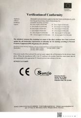 COTTON GLOVES CERTIFICATE certificate from Shijiazhuang Runlei Labour Protection Supplies Co., Ltd.