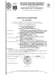 CNBOP No.5372-2024 certificate from Shaoxing Ascend Import and Export Co.,Ltd.
