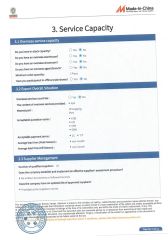 certificate certificate from Chonking Manba Auto Tech Service Co., Ltd.