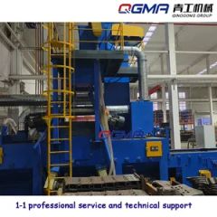 Mesh Belt Type Shot Blasting Machine with Integrated Abrasive Recycling and Separator Unit - Image 5
