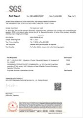 SGS certificate of Yueyang Grand Arts and Crafts Co., Ltd. – certificate photo, supplier certificates section