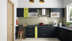 L Shaped Modular Kitchen - Image 1