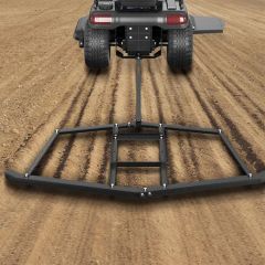 74 Inch Heavy-Duty Steel Drag Rake Suitable for Tractors Flat Rake Grader - Image 2