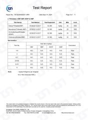 RoHs Test Report 6 certificate from Hangzhou Fengqing Printing Co., Ltd.