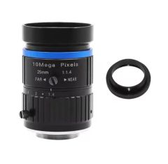Camera Optical Lens Microscope Objective 25mm F1 4 10MP C Mount - Image 1