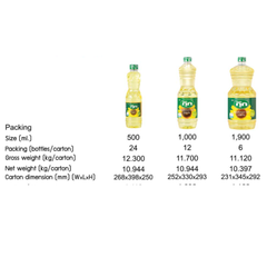 Refined Sunflower Oil The Best Seller of Thailand o.5 L. Brand Name Cook Address Thailand Shelf Life 1 year Type SUNFLOWER - Image 4