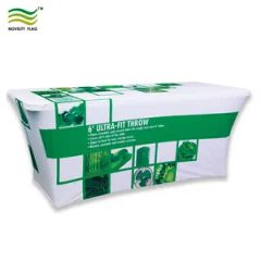 Custom Logo Printing Advertising Table Covers Table Throw with Runner - Image 5