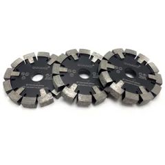U Shape Tuck Point 120mm 130mm Crack Chaser Blade Saw Groove Concrete Granite Segment Circular Diamond Cutting Disc Saw - Zhenjiang Fewell Tools Co., Ltd.