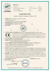 CE certificate from Sager Technology Co., Ltd.