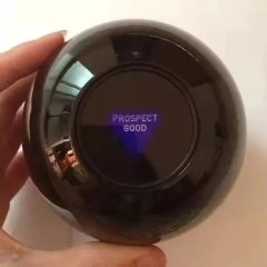 Black 8 Predict Game Party Magic Ball Gift for Kids Portable Learning Fortune Fun Spherical Educational Toy Tricks Funny Answer - Image 3