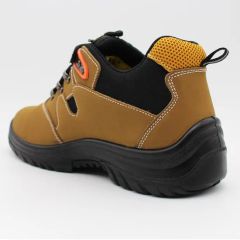 High Cut Nubuck Leather Steel Toe Work Safety Shoes Insoles EVA Gender Unisex Trademark OEM HS Code 64034 Model NO. - Image 4