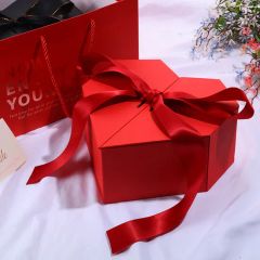 2025 New Valentine's Day Love Gift Packaging Gift Box with Bow Ribbon - Yiwu Jialan Package Co., Ltd.