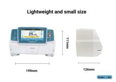 Volumetric Infusion Pump Factory Price Weight 1.7kg Material ABS+PC Feature Reusable Stackability Yes Trademark MedRena HS Code - Image 2