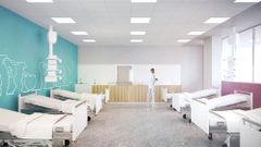 Clinic Interior Finish Options Vibrant Finish Scope Of Work Turnkey Solution Color Matching Matching Color Codes Design Compatibility Perfectly Gel With The - Image 5