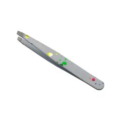 Make up Tools Sharp Slant Angled Tip Eyebrow Tweezers Origin Foshan OEM Available Delivery 30days HS Code 8214200000 Trademark - Image 2